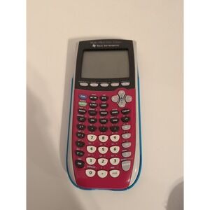 Texas Instruments TI-84 Plus Silver Edition Calculator Pink W/COVER TESTED‎
